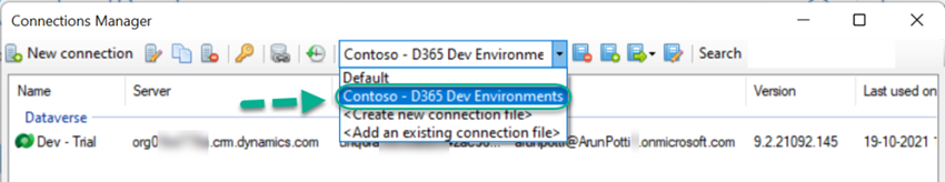 How to Manage Connections in Dynamics 365 CE XrmToolBox